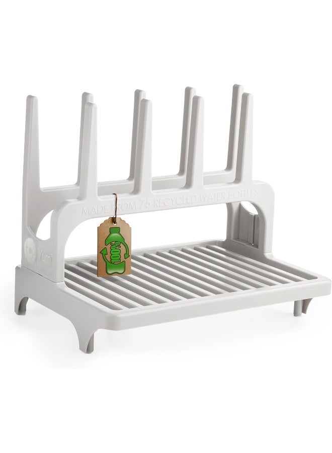 PopYum Seattle Gray Space Saving Drying Rack - Image 1