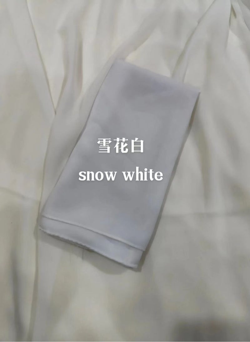 hijab/Simple prayer headscarf for women/Chiffon scarfBreathable cool scarf/ 