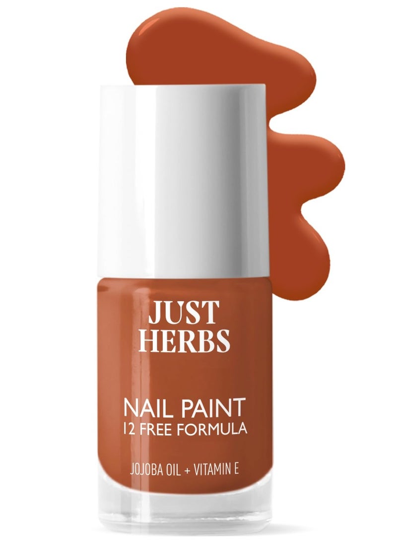 Just Herbs Just Herbs Nail Polish 12 COLOUR Caramel Creme  - Image 1