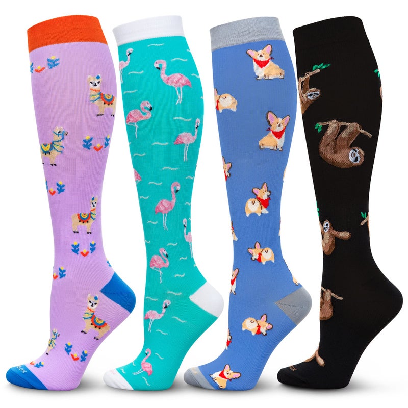 LEVSOX Compression Socks Women and Men, 20-30mmHg, Best for Nurses, Travel, Pregnancy - Image 1