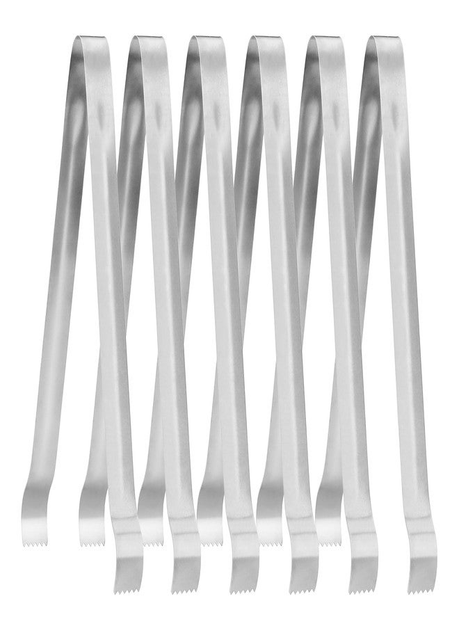 نيو ستار فود سيرفيس ملقط بوم تونغ عالي الجودة من نيو ستار فود سيرفيس، رقم الموديل 42283، مصنوع من الفولاذ المقاوم للصدأ، طوله 12 بوصة، طقم من 6 قطع، فضي اللون - Image 2