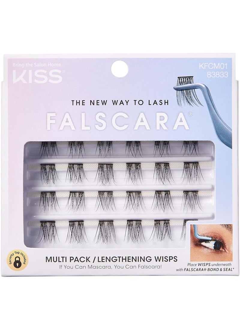 KISS - Falscara Eyelash Lengthening Wisps 24 Count - Image 1