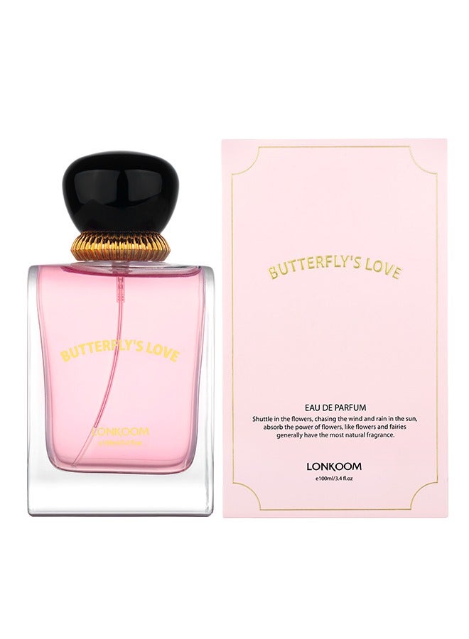 LONKOOM Butterfly's Love EDT For Men 100ML - Image 3