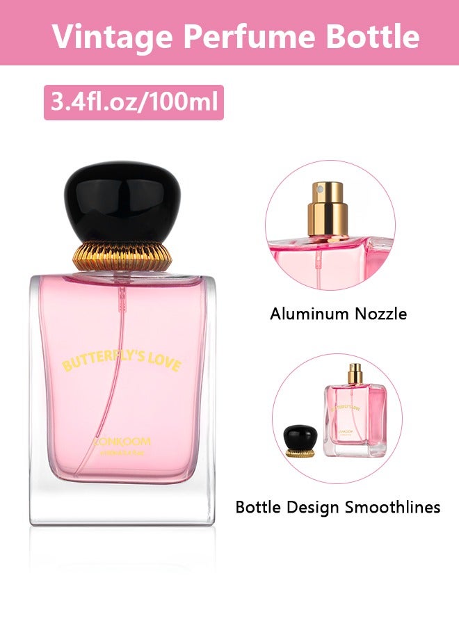 LONKOOM Butterfly's Love EDT For Men 100ML - Image 4