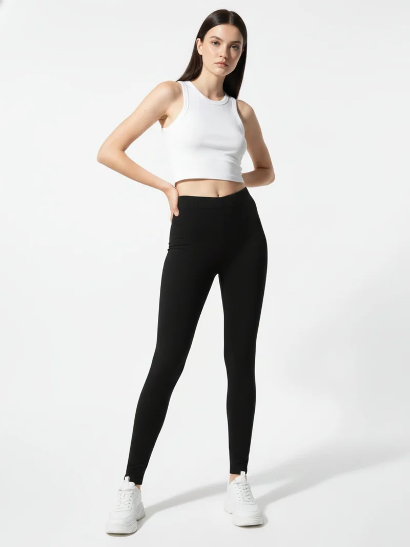 أوجيدر High Waist Fitted Leggings