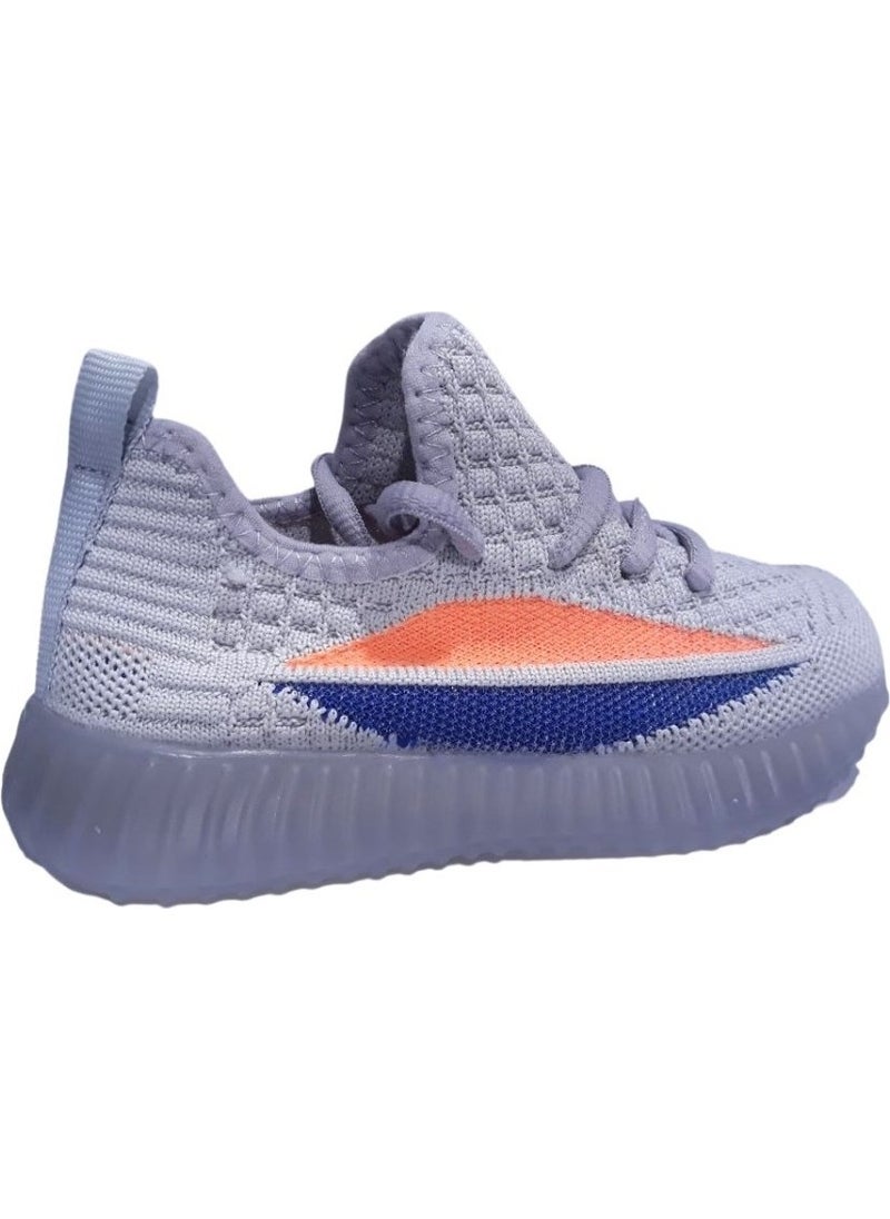 Cool Yezzy Gray Boy's Casual Sneakers  - Image 2