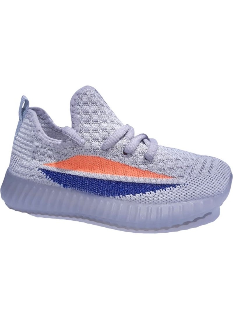 Cool Yezzy Gray Boy's Casual Sneakers  - Image 1