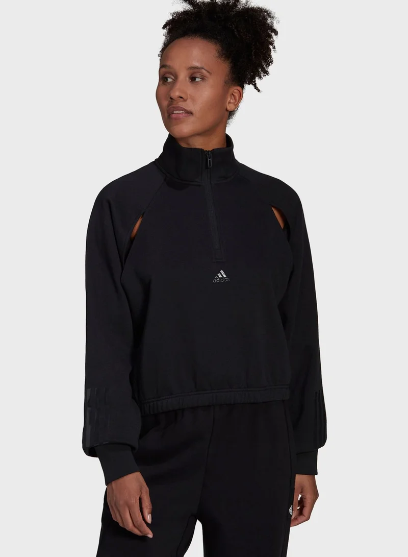 Adidas Hyperglam Fleece Sweater