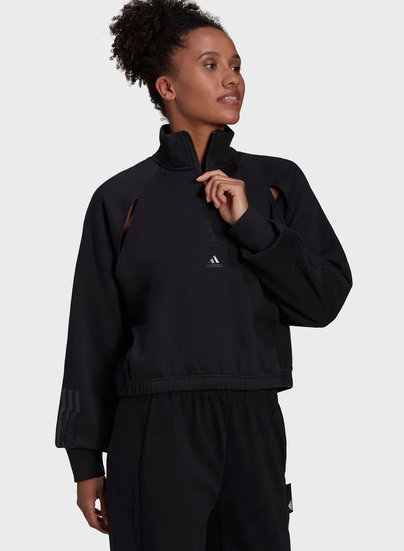 Adidas Hyperglam Fleece Sweater