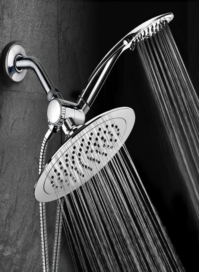 AquaSpa Razor High-Fashion 8 Inch Slimline Design 3-way Rainfall Combo - Image 3