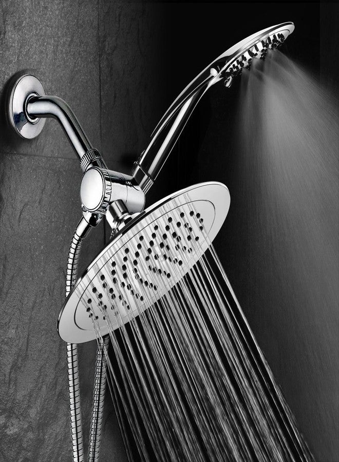 AquaSpa Razor High-Fashion 8 Inch Slimline Design 3-way Rainfall Combo - Image 4