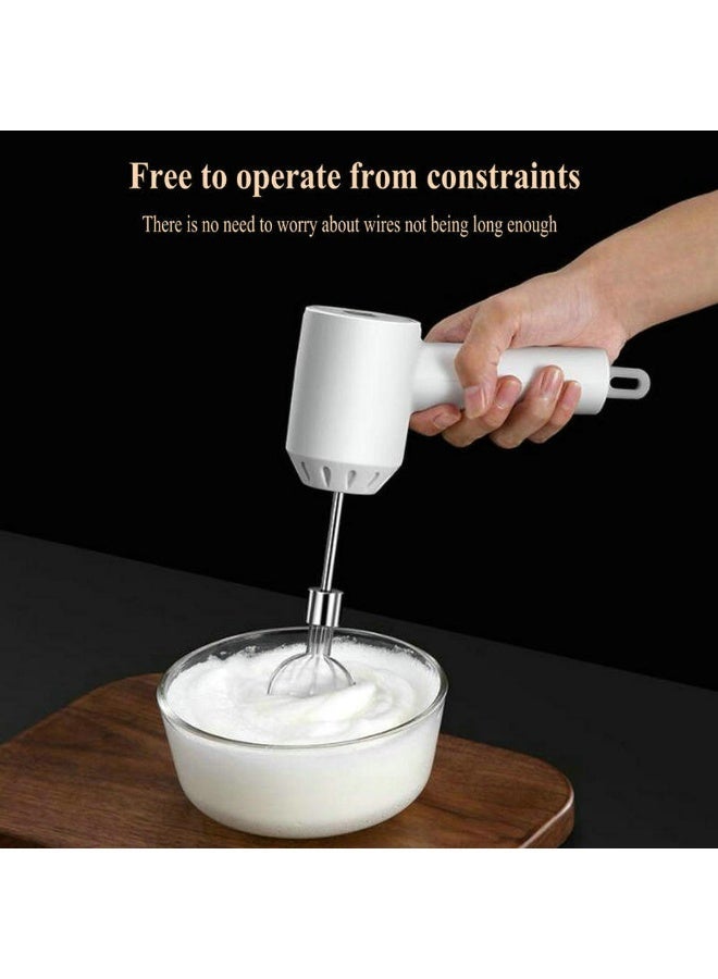 Wireless portable electric meat grinder, garlic crusher, garlic puree maker, multi-functional meat grinder, garlic paste maker, double-rod egg beater - Image 4