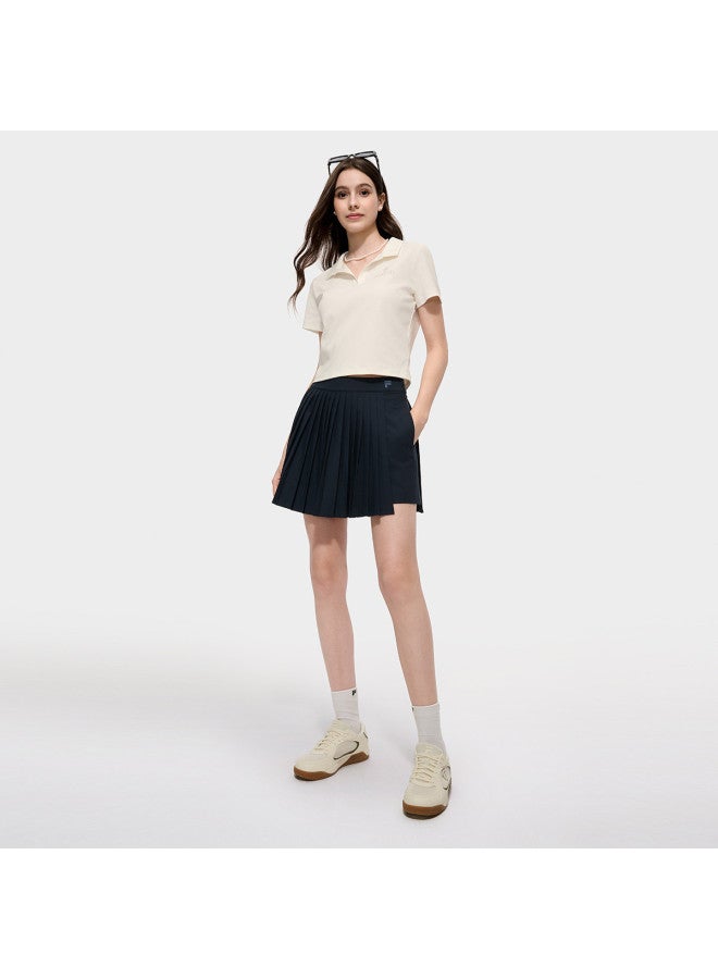 FILA Women'S Fusion Series Casual Pants, Fashionable, Trendy, Simple, Comfortable And Versatile Skirt Pants - Image 2