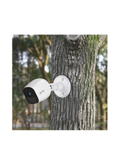 SYOSI 360 Degree Adjustable Indoor/Outdoor Security Bracket, Wall Mount Compatible with Arlo Pro/ Pro 2/ Pro 3/ Pro 4 and for Ring Stick Up/ Indoor Cam Battery, for Wyze Cam Pan/ Outdoor (4 Pack, White)  - Image 5