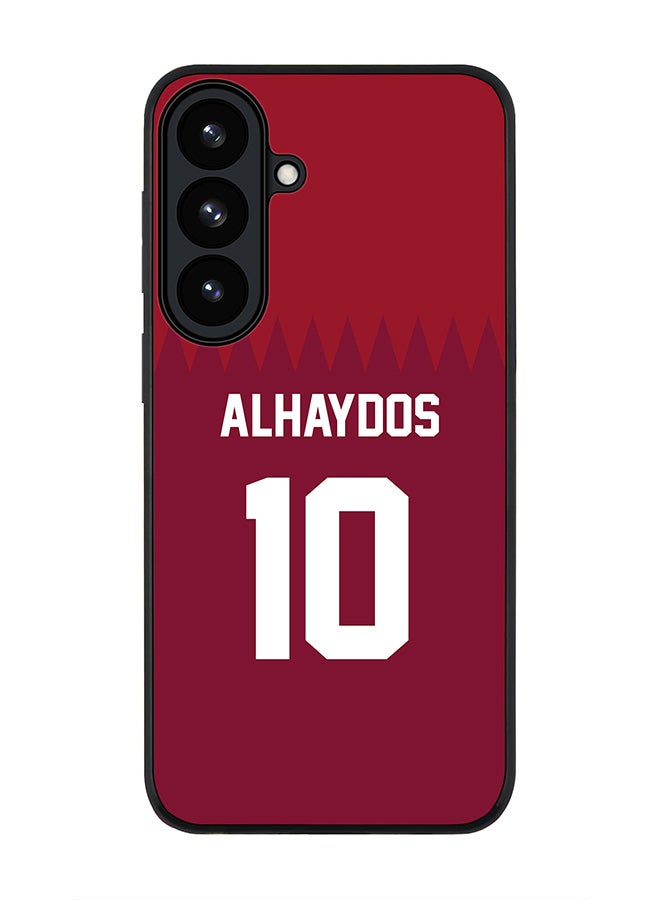 For Samsung Galaxy S26 Plus Case,Slim fit Camera Protection, Shockproof Thin Phone cover  - Football - Qatar,  Alhaydos