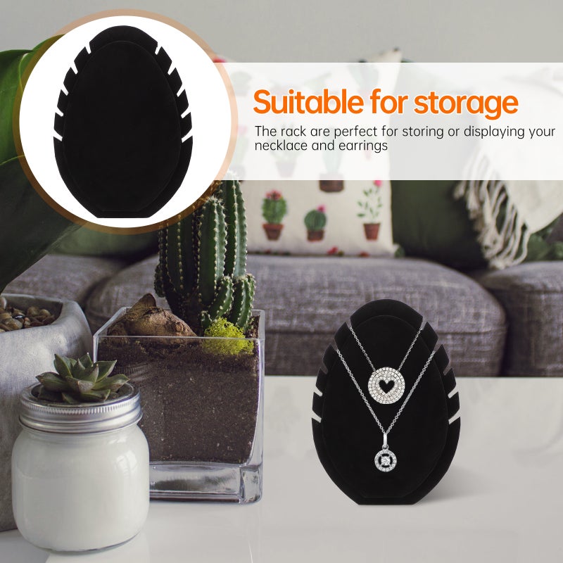 1Pc Necklace Display Rack Neck Chain Holder Bracelets Showing Stand - Image 4