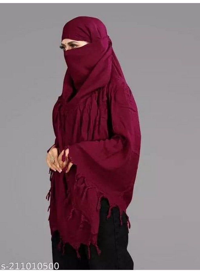 Cotton Long Scarf Cum Mask scarves Usable for vehicle Driver | Universal Size | For Girl & Women | Breathable Sun Protection Light Weight - Image 3