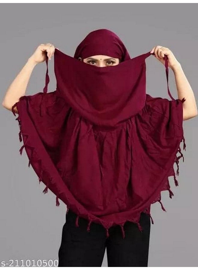Cotton Long Scarf Cum Mask scarves Usable for vehicle Driver | Universal Size | For Girl & Women | Breathable Sun Protection Light Weight - Image 5