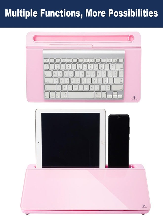 TSJ OFFICE Desktop Whiteboard Dry-Erase-Board - Computer Keyboard Stand White Board Surface Pad with Drawer, Desk Organizers with Accessories for Office, Home, School Supplies - Image 5