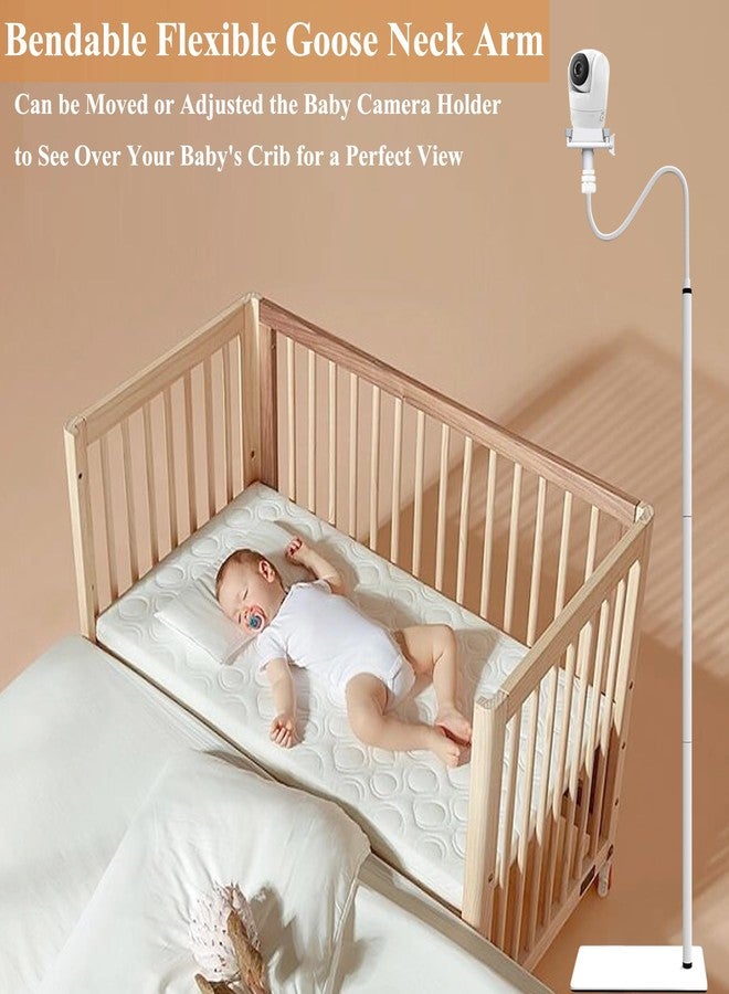 Derebir Baby Monitor Camera Floor Stand Holder Mount Compatible with VTech/HelloBaby/ Nanit Pro/I/Momcozy/iFamily/OKAIDI/Blemil /Motorola/Leapfrog /nooie IPC100/Infant Optics/ANMEATE/ Flexible Holder Stand - Image 5