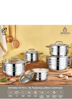 AMBOSS Amboss 10 Piece Stainless Steel Cookware Set  - Image 1