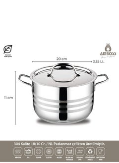 AMBOSS Amboss 10 Piece Stainless Steel Cookware Set  - Image 3