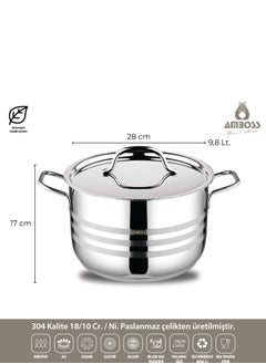 AMBOSS Amboss 10 Piece Stainless Steel Cookware Set  - Image 5
