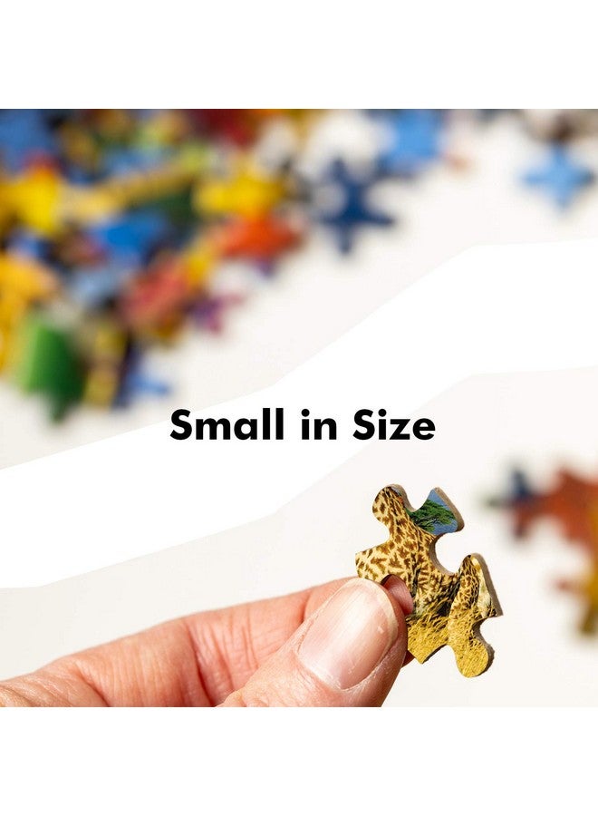 ويبي لغز الصور المقطوعة الخشبي "ويبي" بثلاث زرافات على جبل كليمنجارو، ٢٥٢ قطعة - Image 4