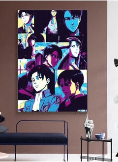 Attack on Titan Cartoon Posters and Prints Pictures Japanese Anime Wall Art Canvas Paintings for Bedroom Home Decor Unframed