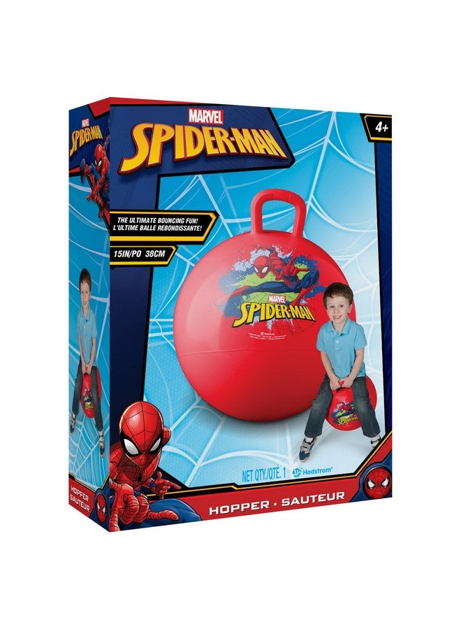 Hedstrom Marvel Spiderman 15 Inch Hopper Ball, Jumping Ball for Kids 55-97064 - Image 3
