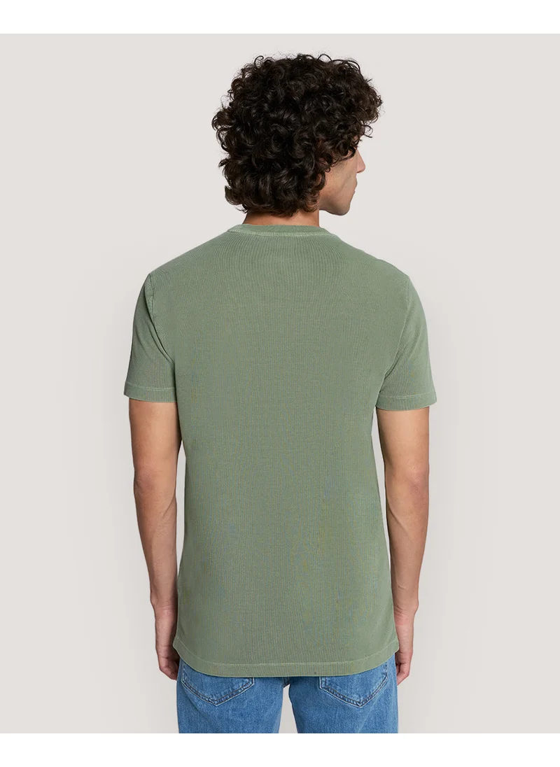غانت Gant Slim Sunfaded Ss Pique Tshirt