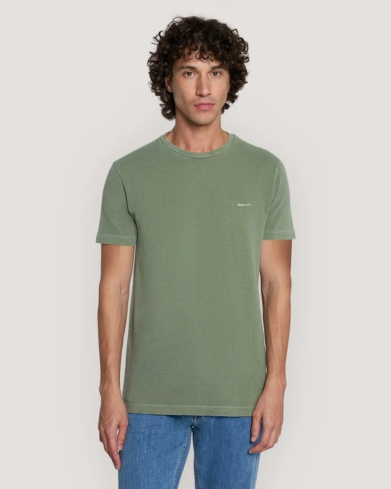 GANT Gant Slim Sunfaded Ss Pique Tshirt