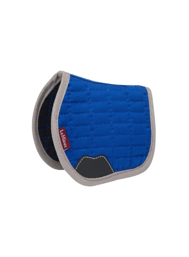 LeMieux Toy Pony Jump Saddle Pad for Toy Pony - Soft Suede & Cotton Lining - Suitable for Ages 3 Years + - Gift for Kids - Benetton Blue - Image 1