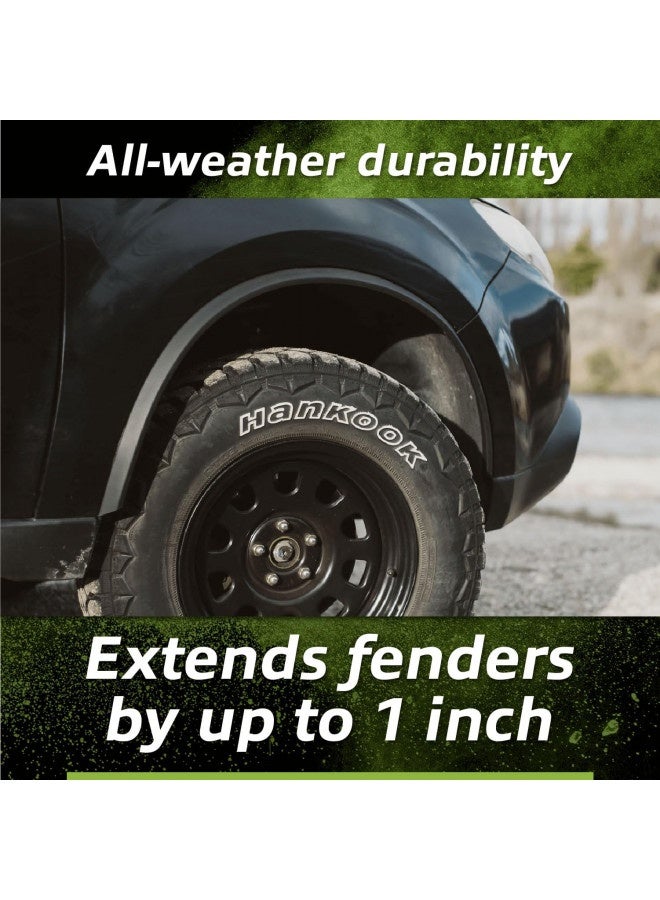 Generic Ez Flares – The Original Universal Flexible Foam Rubber 1-Inch Fender Flares - Image 1