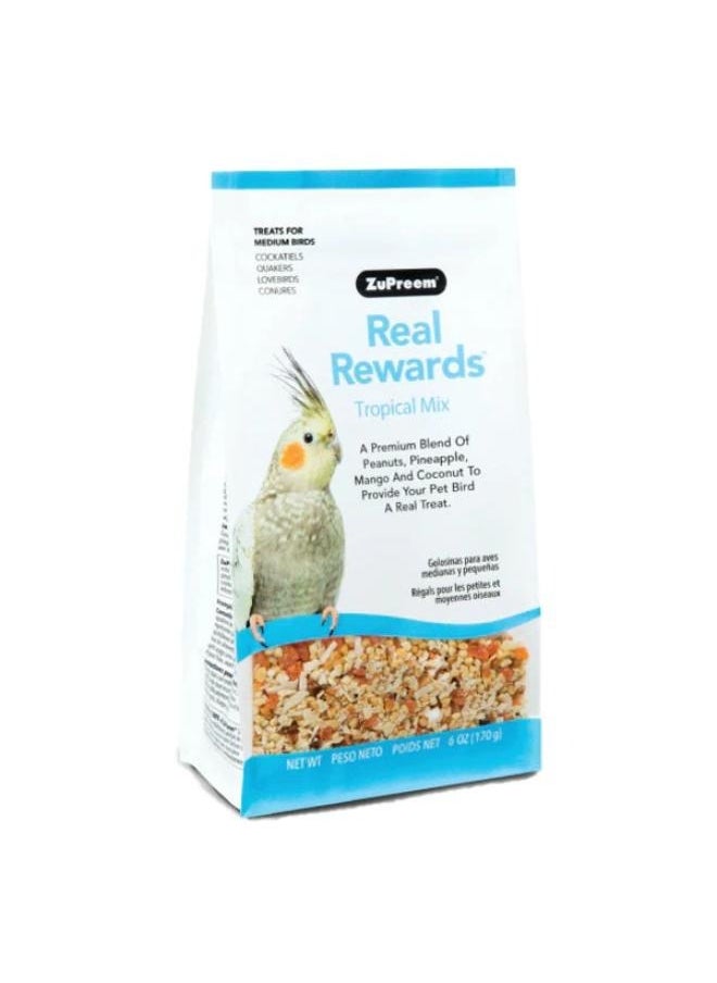 Real Rewards Tropical Mix Treats for Medium Sized Birds 170 grams - pzsku/Z0A43D9E47046E1E7A8D6Z/45/_/1702288779/ecafd29f-84c5-4f83-94bc-8bef81ab86ec