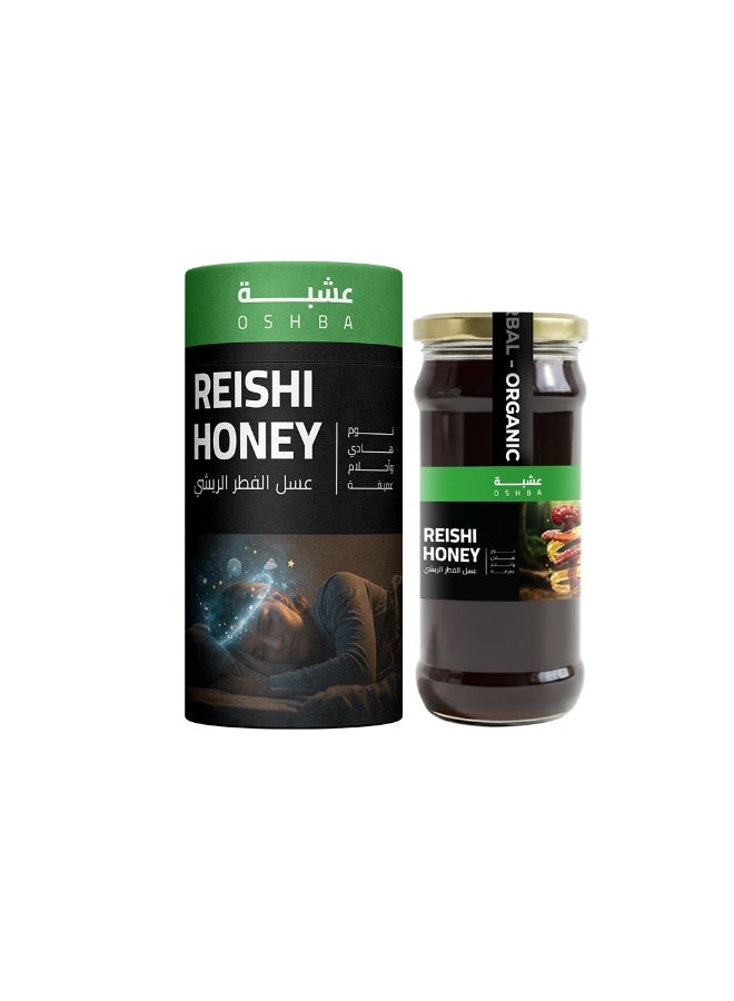 Oshba Title: Reishi Mushroom Honey – Your Natural Shield for Immunity & Vitality - Image 1