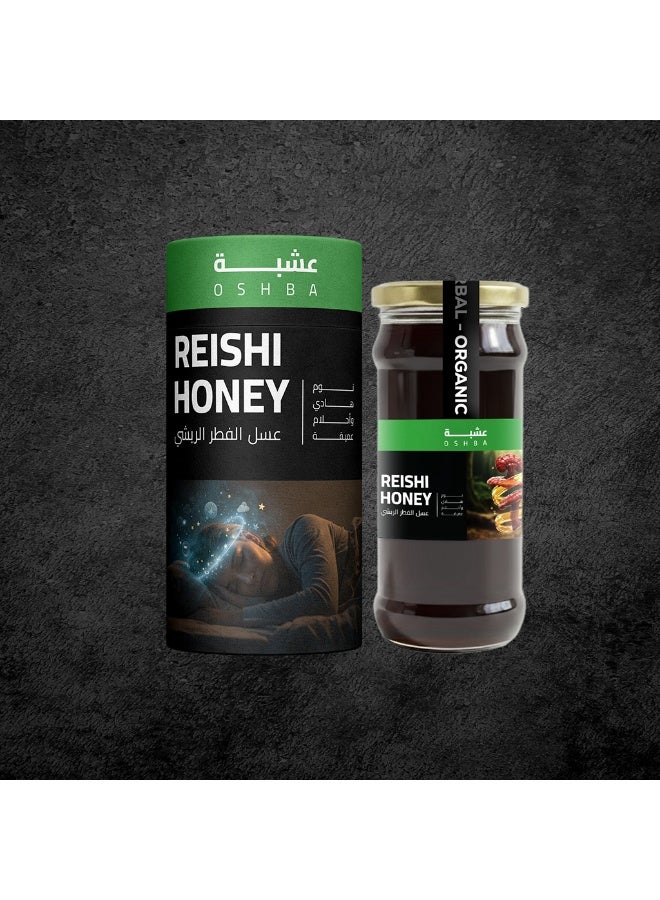Oshba Title: Reishi Mushroom Honey – Your Natural Shield for Immunity & Vitality - Image 2