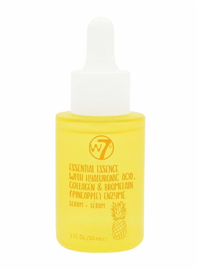 W7 - Essential Essence Face Serum - Hyaluronic Acid & Pineapple Extract Facial Serum - Rejuvenating & Protecting Skin - Image 1