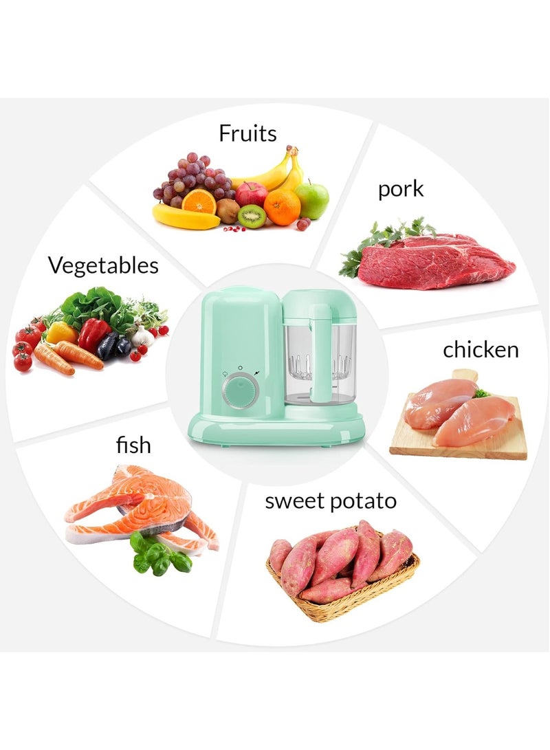 DubaiGallery Modern Mini Chopper Machine for Fresh Vegetable Preparation This stylish mini chopper delivers powerful performance in a compact design, perfect for cutting tomatoes, carrots, and broccoli into fine textures for soups, salads, and baby food recipes. - Image 4