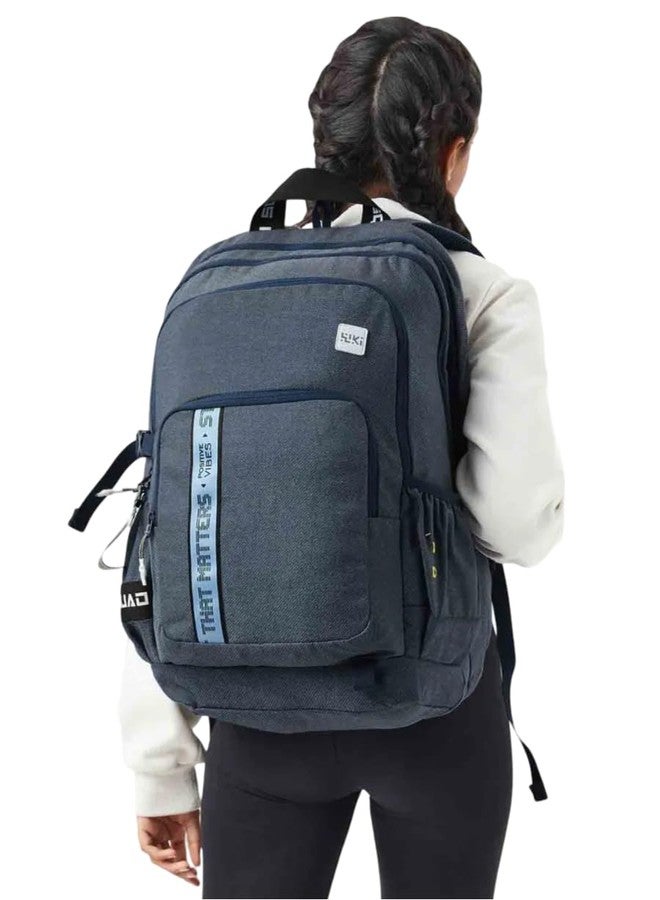 Wildcraft WIKI Squad 4 5 Compartment Backpack 40 L (Twill Navy) - Image 4