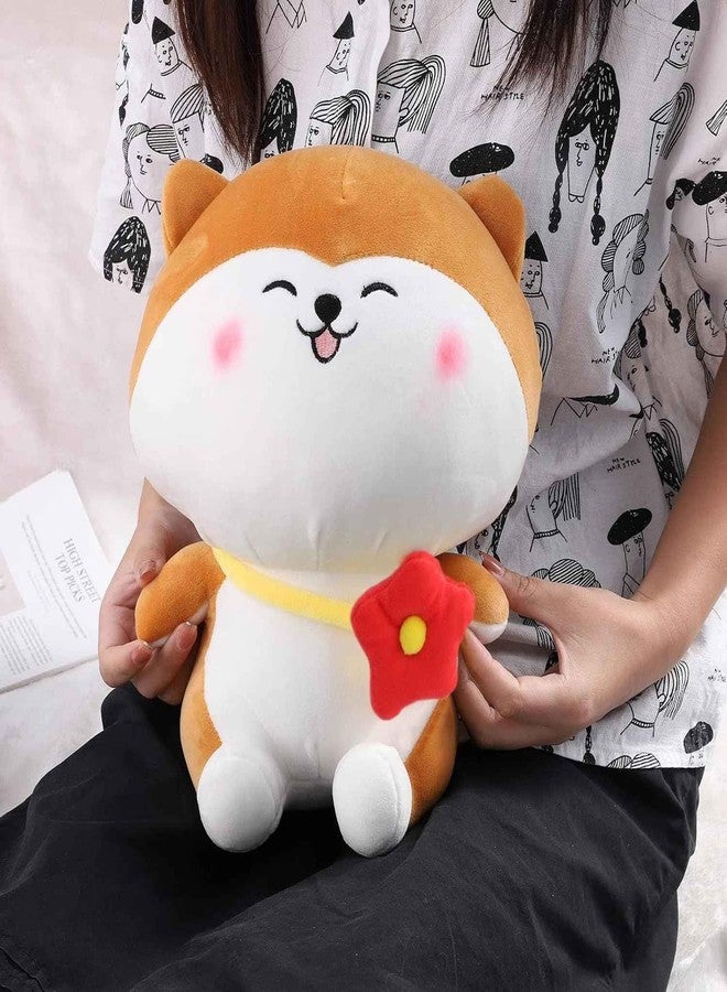 DearJoy Cat Plush Toy with Flower Stuffed Ultra-Soft,Skin-Friendly & Huggable Cuddly Soft Toy Gift for Kids, Babies & Toddlers Birthday Return Gift,Baby Room Décor & Bedtime Companion - 25cm (10-Inch) - Image 3