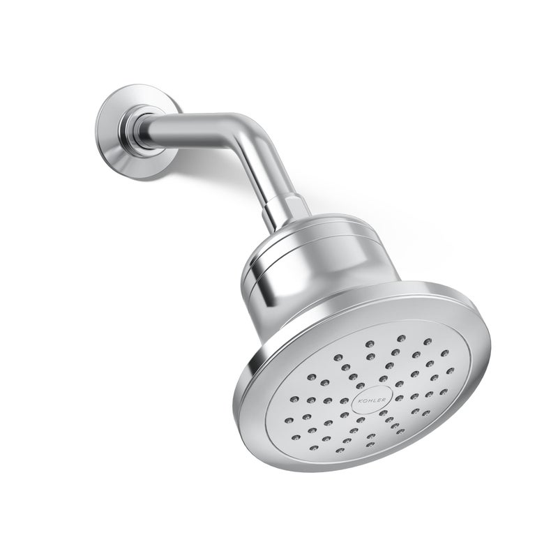 KOHLER 33631GCP Cinq Round SingleFunction Filtered Showerhead FiveLayer Filtration 175 GPM Full Coverage Spray Premium Durable Material Polished Chrome - Image 2