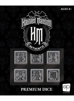 USAopoly Disney The Haunted Mansion Premium Dice Set ; Collectible D6 Dice ; Custom Dice With Collectible Tin Case ; Officially Licensed Disney 6Sided Dice  - Image 3