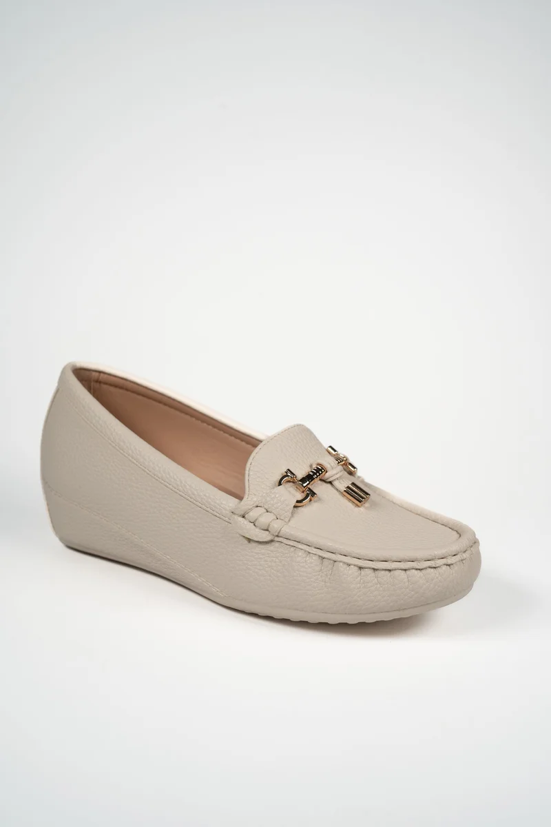 Geoomnii Geoomnii Closed Flat Shoes for Women – Comfortable Slip-On Ballet Flats for Office, Daily Wear & Casual Use