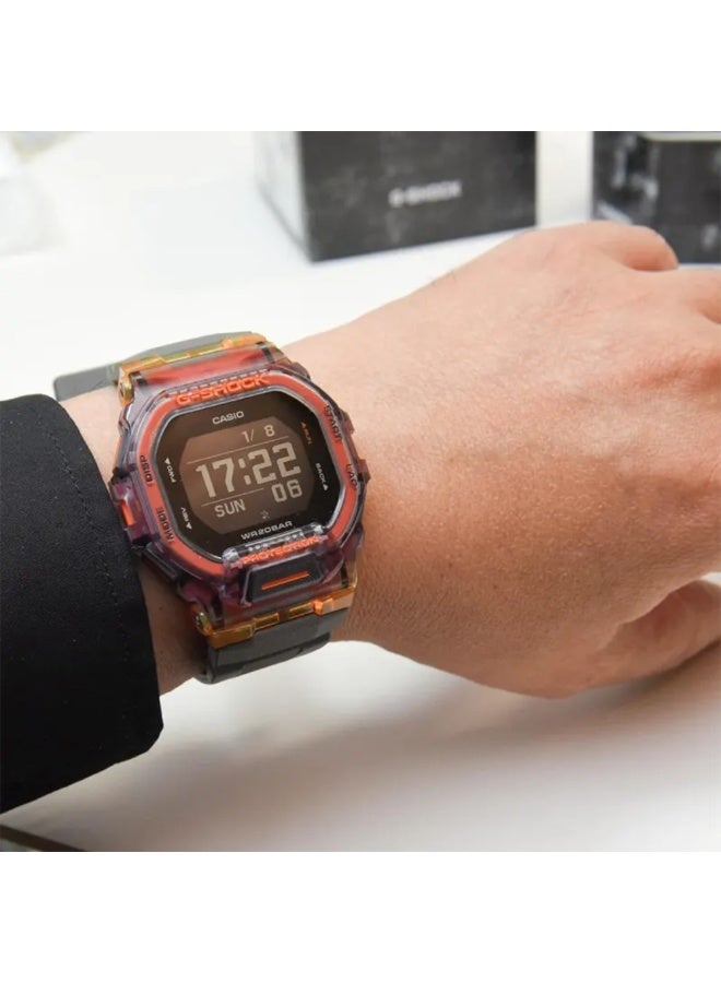 كاسيو ساعة كاسيو جي-شوك GBD-200SM-1A5DR بلوتوث رياضية رقمية مع عداد خطوات مقاومة للصدمات مقاومة ماء 200 متر - Image 5