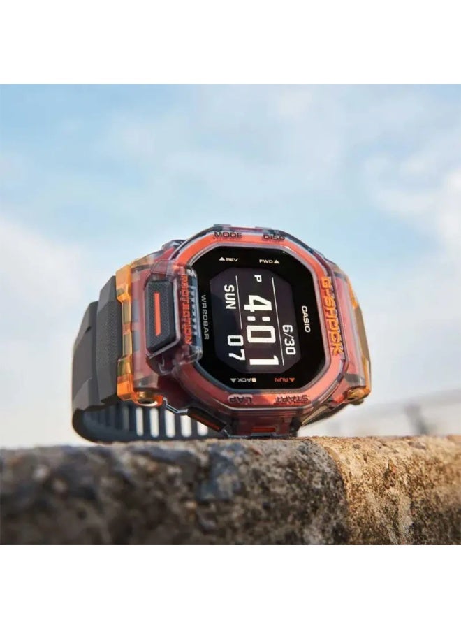 كاسيو ساعة كاسيو جي-شوك GBD-200SM-1A5DR بلوتوث رياضية رقمية مع عداد خطوات مقاومة للصدمات مقاومة ماء 200 متر - Image 3