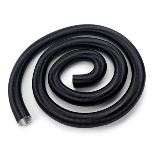 Wuyangcun Aluminum Flexible Heater Duct Pipe 75mm Diameter 300CM Flame Retardant Air Parking Conditioner Ducting for 2000W Air Heaters - Image 1
