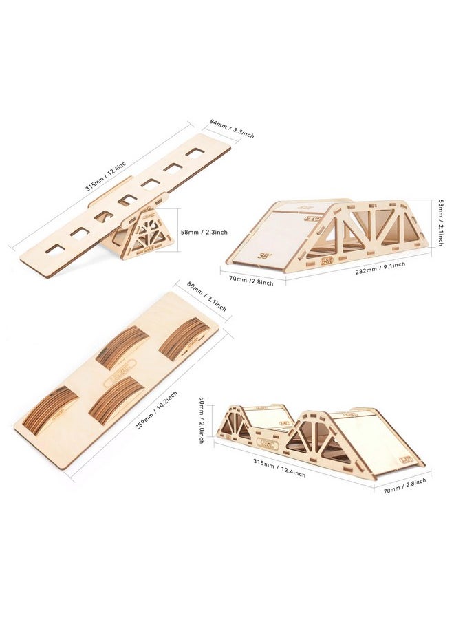 RunCam - Ldarc Rc Crawler Obstacle Course: Climbing Kit With Canopy, Teeter Totter, Ramps, Rolling Roads For X43 Crawler/M58 Buggy Rc Crawlers Rc Cars - Image 1