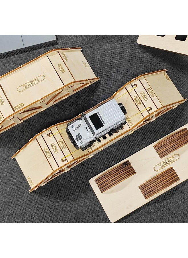 RunCam - Ldarc Rc Crawler Obstacle Course: Climbing Kit With Canopy, Teeter Totter, Ramps, Rolling Roads For X43 Crawler/M58 Buggy Rc Crawlers Rc Cars - Image 1