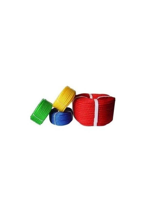 Alba Plastic Vivid Glow 6mm x 50 Yards Pe Rope Versatile Utility for Everyday Needs - Image 2